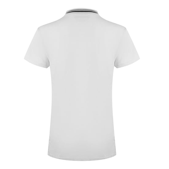 Love Moschino Poloshirt Mit Kleinem Box-logo, Weiß - Image 3