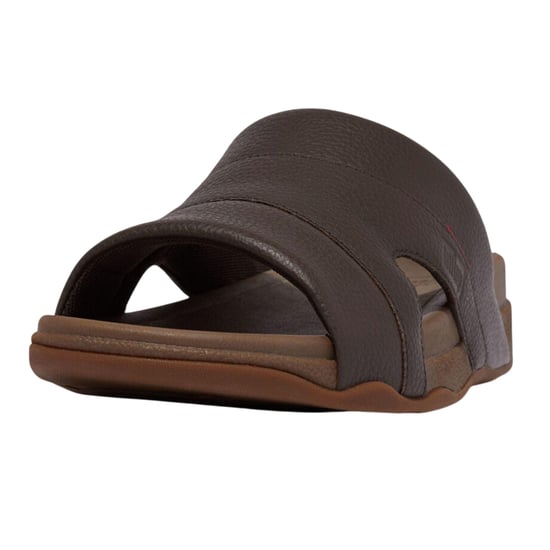 Fit Flop - "Freeway" Badesandale für Herren, Leder (Braun) - Image 2