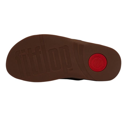 Fit Flop - "Freeway" Badesandale für Herren, Leder (Braun) - Image 4