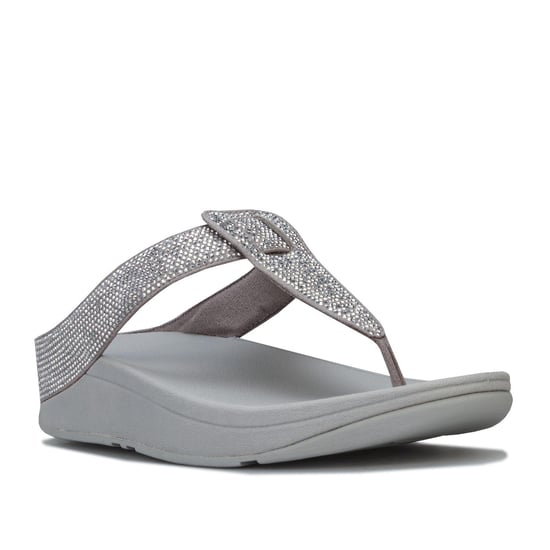 Fit Flop - "Isabelle" Sandalen für Damen, Zehentrenner (Silber) - Image 2
