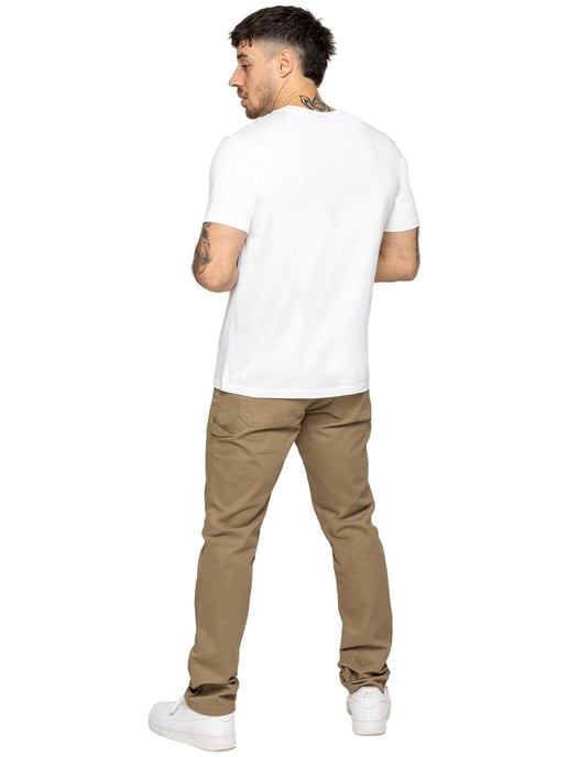 Enzo Milano | Herren Applikation Logo T-Shirt - Image 5