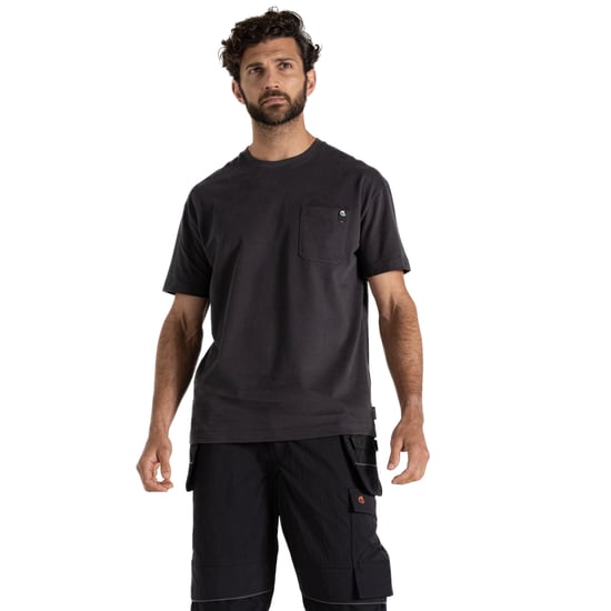 Craghoppers - "Wakefield Workwear" T-Shirt Tasche für Herren (Anthrazitgrau) - Image 3
