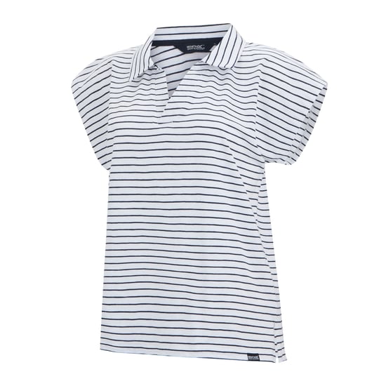 Regatta - "Lorana" T-Shirt für Damen (Weiß/Marine) - Image 3