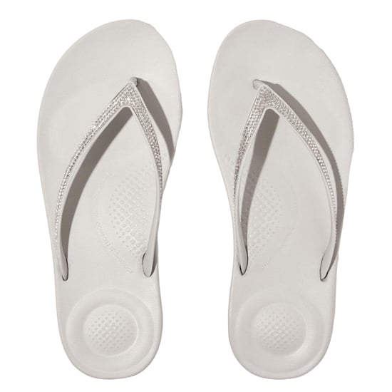 Fit Flop - Glitzer Flipflops für Damen, iQushion (Grau) - Image 3