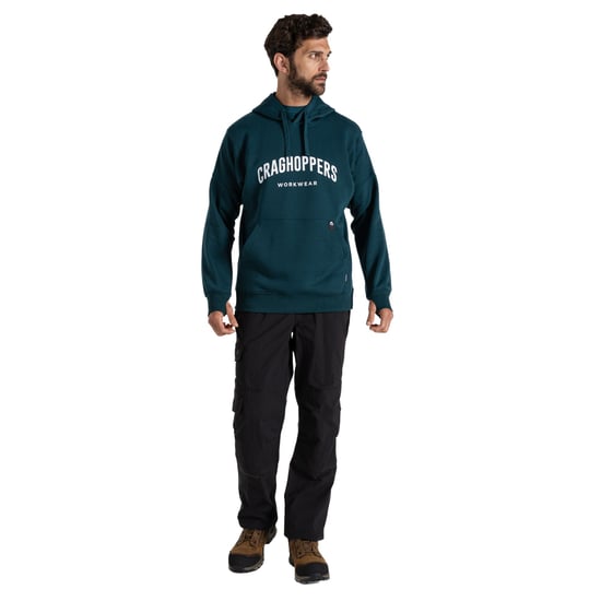 Craghoppers - "Workwear Oulston" Kapuzenpullover für Herren (Dunkles Ägäisblau) - Image 4