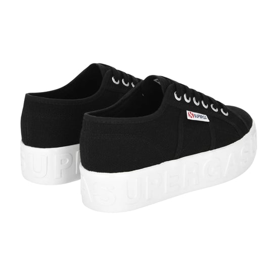 Superga - "2790" Logo Sneaker für Damen (Schwarz) - Image 2
