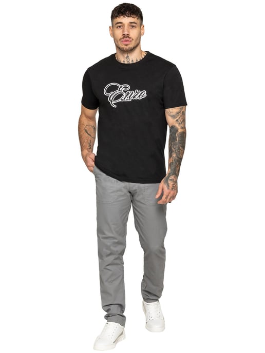 Enzo Milano | Herren Applikationslogo T-Shirt - Image 4