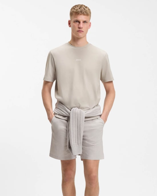 TChup Rundhals-T-Shirt in Grau - Image 3