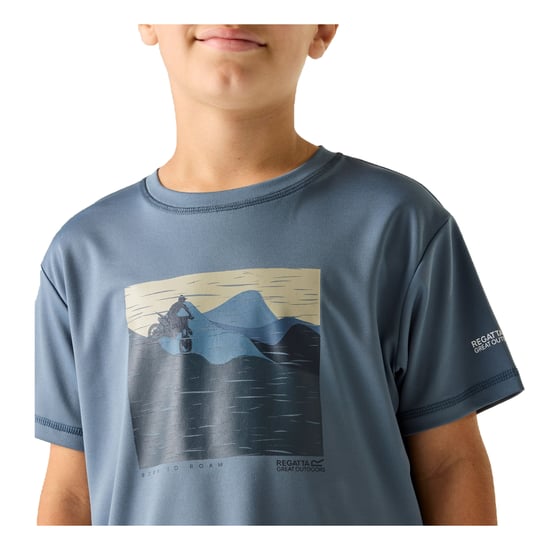 Regatta - "Alvarado" T-Shirt für Kinder (Blassblau) - Image 4