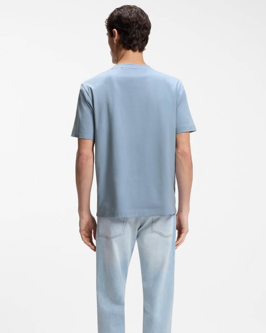 TChup Rundhals-T-Shirt in Hellblau - Image 2