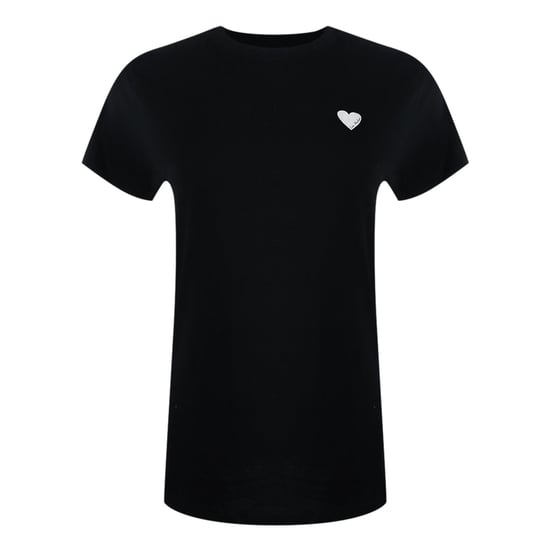Moschino T-shirt Mit Kleinem Weißen Herzlogo - Image 1