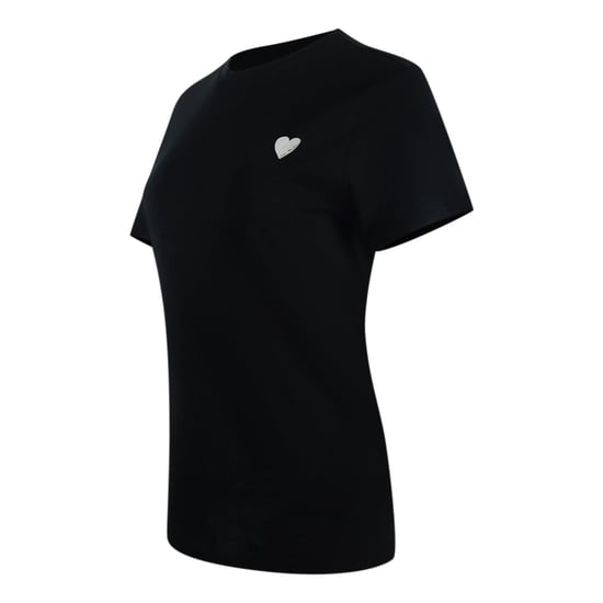 Moschino T-shirt Mit Kleinem Weißen Herzlogo - Image 2