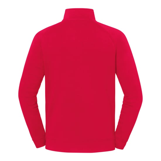 Fruit of the Loom - "Iconic Premium" Sweatshirt für Herren, mit kurzem Reißverschluss (Rot) - Image 2