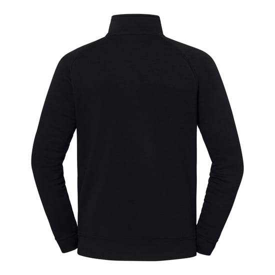 Fruit of the Loom - "Iconic Premium" Sweatshirt für Herren, mit kurzem Reißverschluss (Schwarz) - Image 2