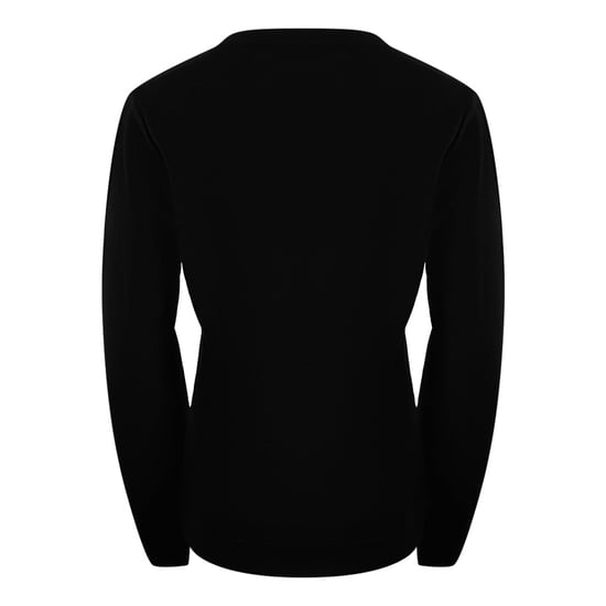 Love Moschino Sweatshirt Mit Kleinem Logo, Schwarz - Image 3