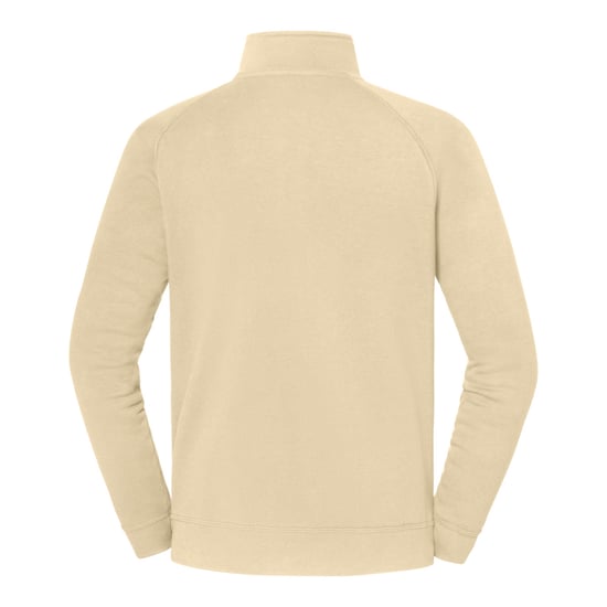 Fruit of the Loom - "Iconic Premium" Sweatshirt für Herren, mit kurzem Reißverschluss (Wüstensand) - Image 2