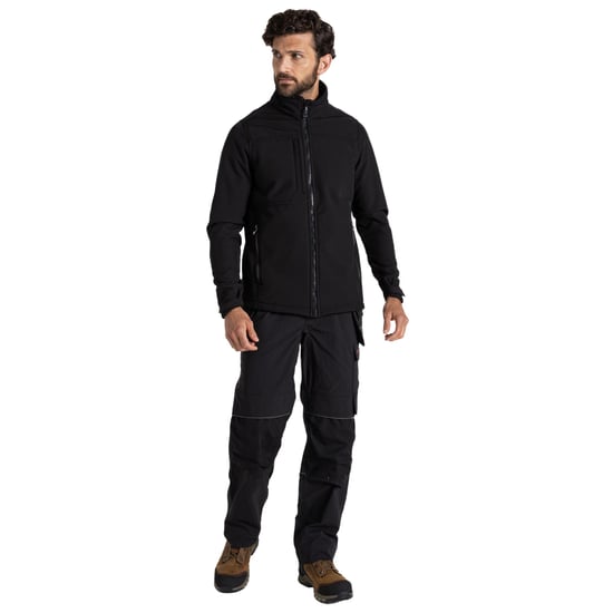 Craghoppers - "Whitby" Softshelljacke für Herren (Schwarz) - Image 4
