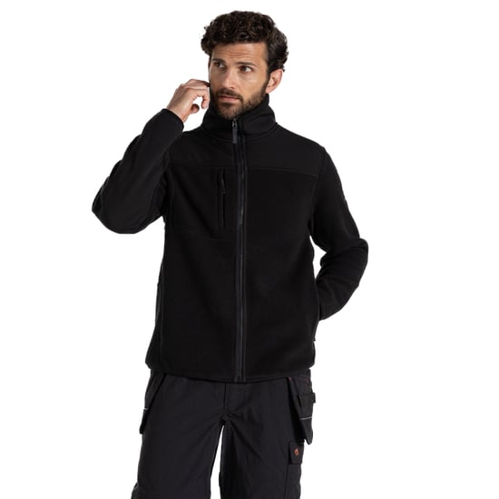 Craghoppers - "Morley" Fleecejacke für Herren (Schwarz) - Image 3