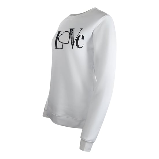 Moschino Bold Love Logo Weißer Pullover - Image 2