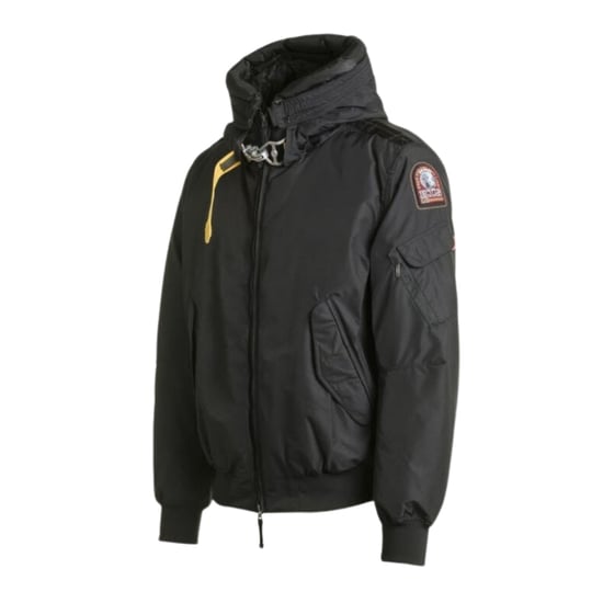 Parajumpers Gobi Core Schwarze Bomberjacke Mit Kapuze - Image 3