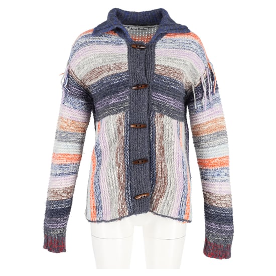 Acne Studios Karya Mouliné gestreifte Strickjacke aus mehrfarbiger Wolle - Image 4