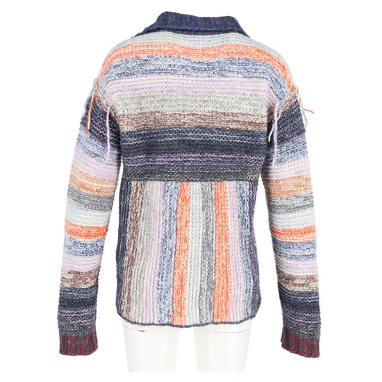 Acne Studios Karya Mouliné gestreifte Strickjacke aus mehrfarbiger Wolle - Image 6