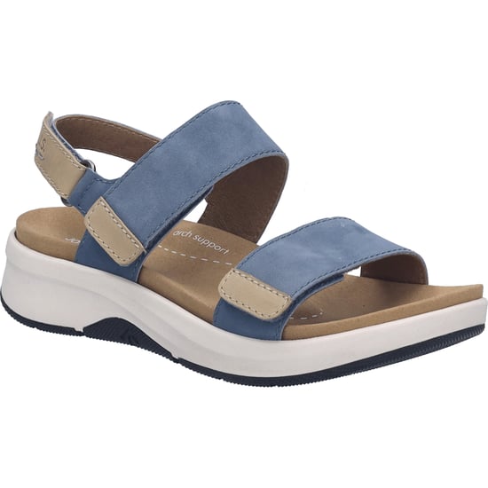 JOSEF SEIBEL Damen Sandale Estelle 04 in slate blue-kombi - Image 1