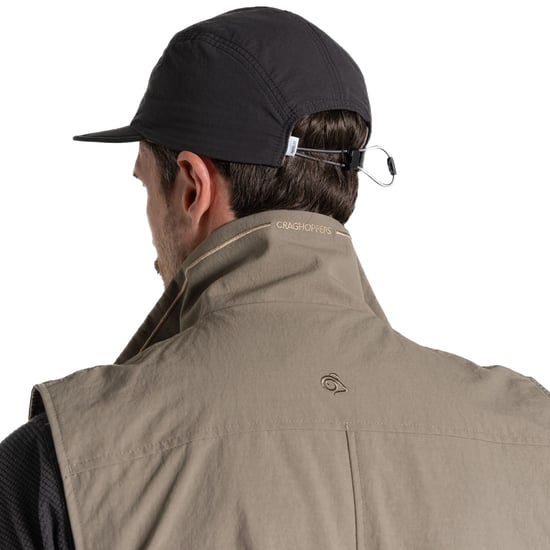 Craghoppers - "Nosilife II" Kappe Packable (Schwarzer Pfeffer) - Image 2
