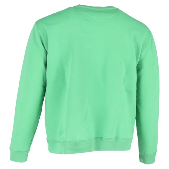 Valentino Garavani Sweatshirt mit Blumenapplikationen und Rundhalsausschnitt aus grüner Baumwolle - Image 3