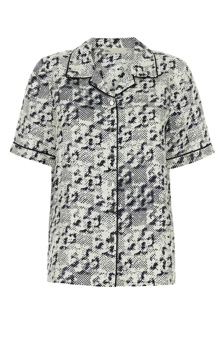 Bedruckte Seidenbluse - Image 2