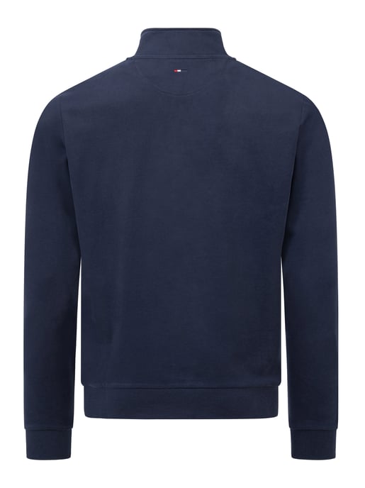U.S. Polo Assn. Herren Sweatjacke mit Stehkragen aus 100 % Baumwolle - Image 3