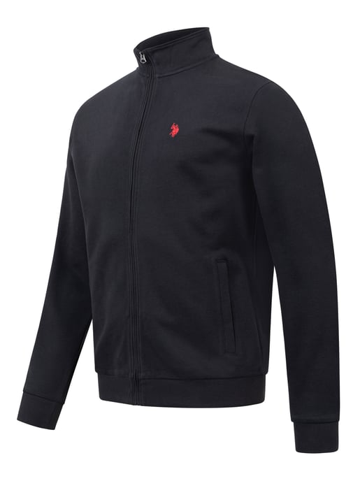 U.S. Polo Assn. Herren Sweatjacke mit Stehkragen aus 100 % Baumwolle - Image 2