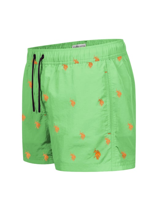 U.S. Polo Assn. Herren Badeshorts mit Allover-Logo-Design - Image 2