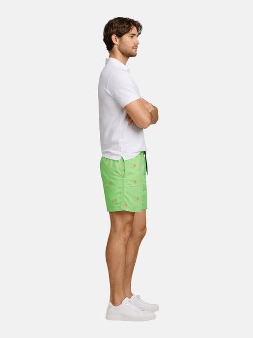 U.S. Polo Assn. Herren Badeshorts mit Allover-Logo-Design - Image 6
