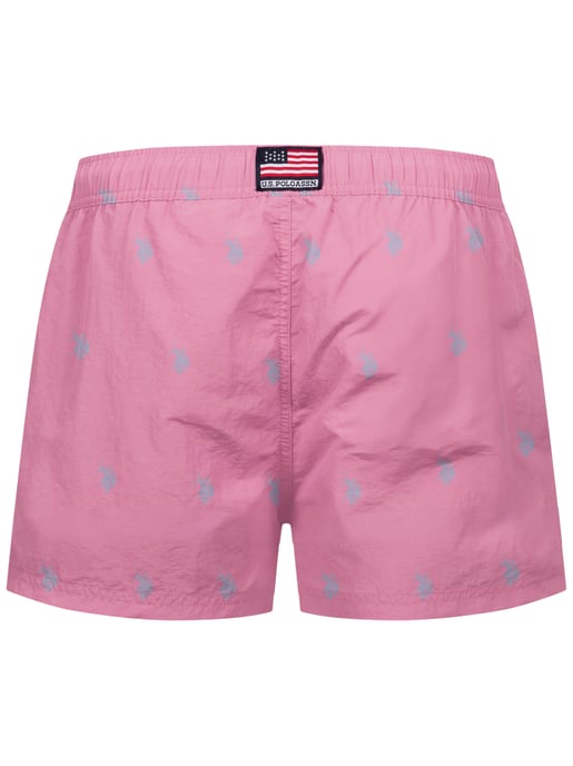 U.S. Polo Assn. Herren Badeshorts mit Allover-Logo-Design - Image 3