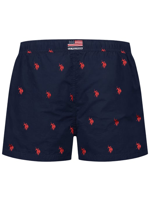 U.S. Polo Assn. Herren Badeshorts mit Allover-Logo-Design - Image 3