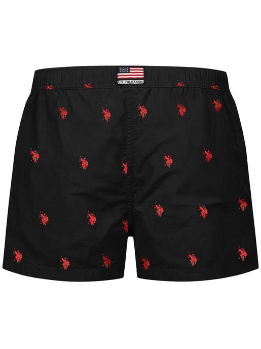 U.S. Polo Assn. Herren Badeshorts mit Allover-Logo-Design - Image 3