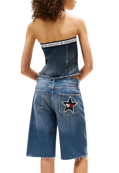 Denim-Röhrenoberteil Logo-Band - Image 3