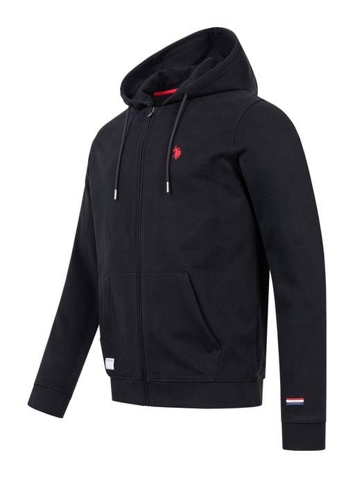 U.S. Polo Assn. Herren Sweatjacke mit Kapuze aus 100 % Baumwolle - Image 2