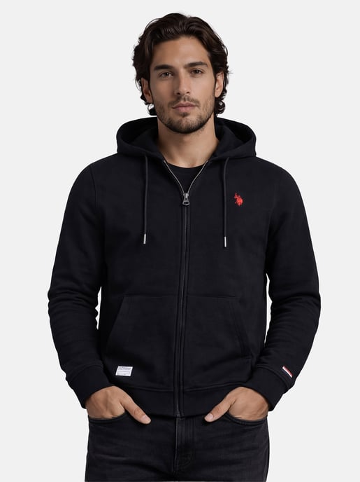 U.S. Polo Assn. Herren Sweatjacke mit Kapuze aus 100 % Baumwolle - Image 5