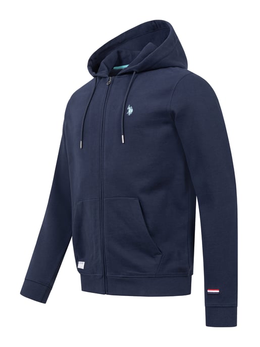 U.S. Polo Assn. Herren Sweatjacke mit Kapuze aus 100 % Baumwolle - Image 2