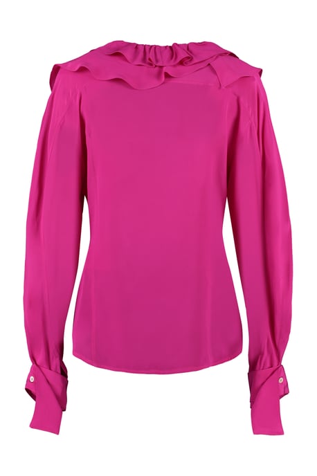 Rüschenseidenbluse - Image 1