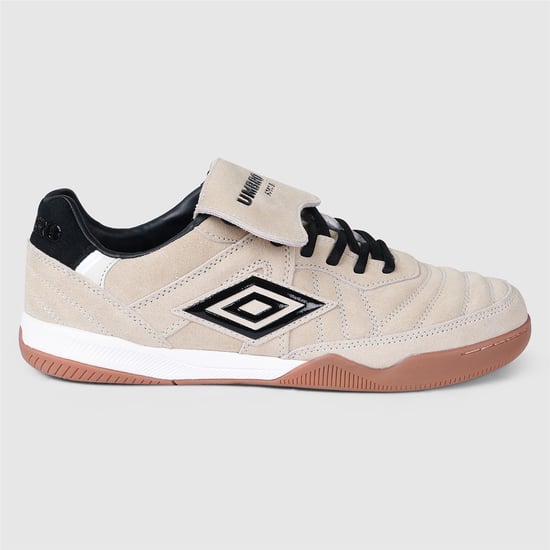 Umbro Speciali TR Suede Staub/Schwarz/Sand Trainer - Image 1