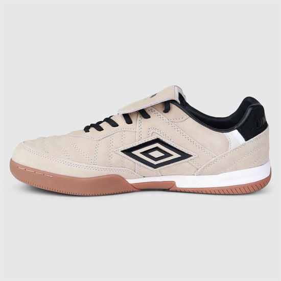 Umbro Speciali TR Suede Staub/Schwarz/Sand Trainer - Image 2