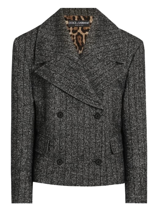 Doppelt-knöpfige Wolljacke - Image 2