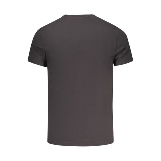 Tommy Hilfiger Schwarzes Baumwoll-Herren-T-Shirt - Image 2