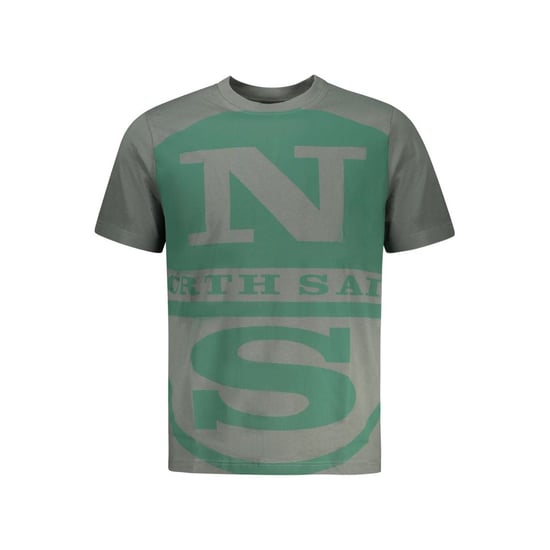 North Sails Verde Baumwoll-Herren-T-Shirt - Image 1