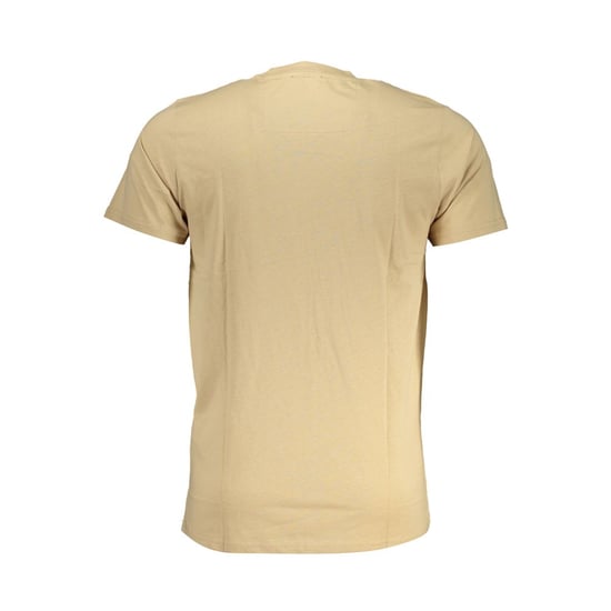 Cavalli Class Beiges Baumwoll-Herren-T-Shirt - Image 2