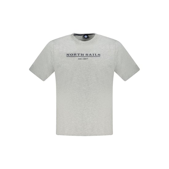 North Sails Grigio Baumwolle Herren T-Shirt - Image 1