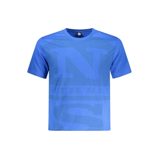 North Sails Blaues Baumwoll-Herren T-Shirt - Image 2
